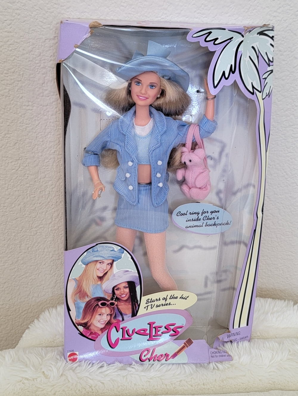 VINTAGE 1996 CHER Clueless Barbie Doll- Mattel 17036 (TLC BOX SEE PICS)